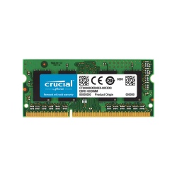 2GB Crucial DDR3 SO DIMM PC3-12800 1600MHz CL11 1.35V Memory Module