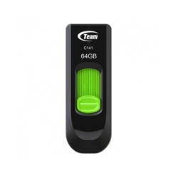 Team Group C145 USB flash drive 64 GB USB Type-A 3.2 Gen 1 (3.1 Gen 1) Black, Green