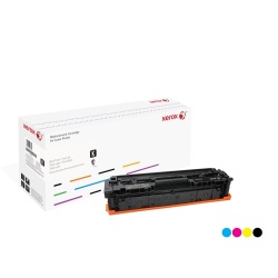 Everyday (TM) Cyan Remanufactured Toner by Xerox compatible with HP 201A (CF401A), Standard Yield