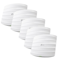 TP-Link Omada EAP245(5-PACK) wireless access point 1750 Mbit/s White Power over Ethernet (PoE)