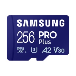 Samsung PRO Plus MB-MD256SA/EU memory card 256 GB MicroSD UHS-I Class 3