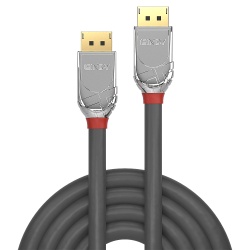 Lindy 2m DisplayPort 1.4 Cable, Cromo Line
