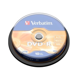 Verbatim DVD-R Matt Silver 4.7 GB 10 pc(s)