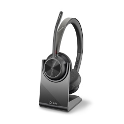 POLY 218476-02 headphones/headset Wired & Wireless Head-band Office/Call center USB Type-A Bluetooth Charging stand Black