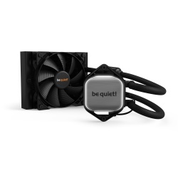 be quiet! Pure Loop 120mm All In One CPU Water Cooling, 1 X 120mm PWM Fan, For Intel Socket: 1200 / 2066 / 115X / 2011(-3) square ILM; For AMD Socket: AMD: AM4 / AM3(+)