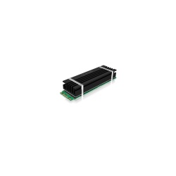 ICY BOX IB-M2HS-70 Solid-state drive Heatsink/Radiatior Black 1 pc(s)