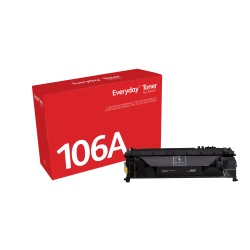 Everyday (TM) Black Toner by Xerox compatible with HP 106A (W1106A), Standard Yield