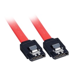 Lindy , 0.5m SATA cable Red