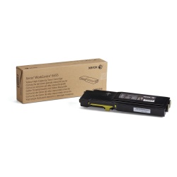 Xerox Genuine WorkCentre 6655 / 6655i Yellow High Capacity Toner Cartridge (7,500 pages) - 106R02746