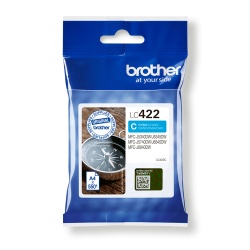 Brother LC-422C ink cartridge 1 pc(s) Original Cyan