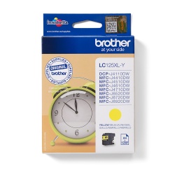 Brother LC125XLY ink cartridge 1 pc(s) Original Yellow