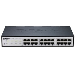D-Link DGS-1100-24 Managed L2 Gigabit Ethernet (10/100/1000) Black, Grey