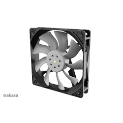 Akasa OTTO SF12 Computer case Fan 12 cm Black, Grey 1 pc(s)
