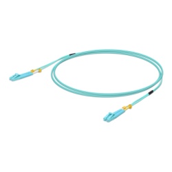 Ubiquiti UniFi ODN 0.5m fibre optic cable LC OM3 Aqua colour