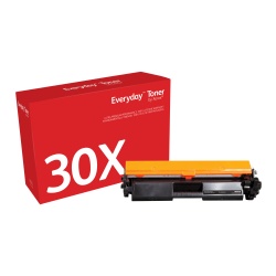 Everyday (TM) Black Toner by Xerox compatible with HP 30X (CF230X/ CRG-051H)