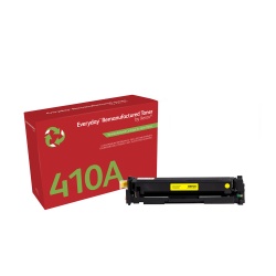Everyday Remanufactured Yellow Toner by Xerox replaces HP 410A (CF412A), Standard Capacity