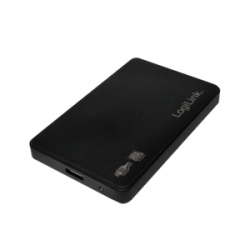 LogiLink UA0256 storage drive enclosure HDD enclosure Black 2.5