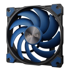 Akasa ALUCIA SC Computer case, Processor Fan 14 cm Black, Blue 1 pc(s)