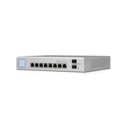 Ubiquiti UniFi US-8-150W Managed L2 Gigabit Ethernet (10/100/1000) Power over Ethernet (PoE) Grey