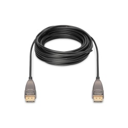 Digitus DisplayPort™ AOC Hybrid Fiber Optic Cable, UHD 8K, 20 m