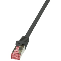 LogiLink Cat.6 S/FTP, 5m networking cable Black Cat6 S/FTP (S-STP)