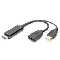 Digitus 4K HDMI Adapter - HDMI to DisplayPort