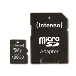 Intenso 3424491 memory card 128 GB MicroSD UHS-I Class 10