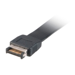 Akasa AK-CBUB37-50BK USB cable 0.5 m USB 3.2 Gen 2 (3.1 Gen 2) USB C Black