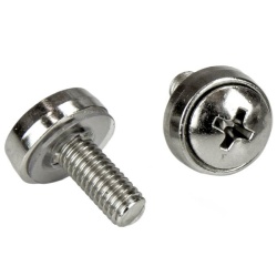StarTech.com M5 Rack Screws and M5 Cage Nuts - 20 Pack