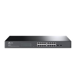 TP-Link JetStream 16-Port Gigabit Smart Switch with 2 SFP Slots