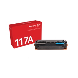 Everyday (TM) Cyan Toner by Xerox compatible with HP 117A (W2071A), Standard Yield