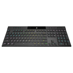 Corsair K100 RGB AIR keyboard USB + RF Wireless + Bluetooth QWERTZ German Black