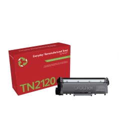 Everyday Remanufactured Black Toner by Xerox replaces Brother TN2120, High Capacity