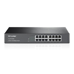 TP-Link TL-SF1016DS Fast Ethernet (10/100) Black