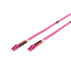 Digitus Fiber Optic Multimode Patchcord, OM4, LC / LC