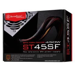 Silverstone ST45SF power supply unit 450 W 20+4 pin ATX SFX Black