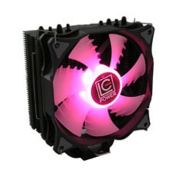 LC-Power LC-CC-120-RGB computer cooling system Processor Cooler 12 cm Black, White