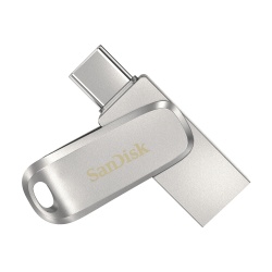 SanDisk Ultra Dual Drive Luxe USB flash drive 1 TB USB Type-A / USB Type-C 3.2 Gen 1 (3.1 Gen 1) Stainless steel