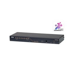 ATEN 8-Port 2-console Cat 5e/6 KVM Switch