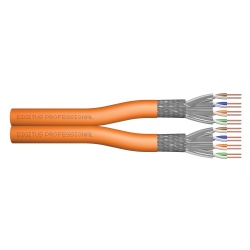Digitus Cat.7 S/FTP installation cable, 100 m, duplex, Dca-s1a d1 a1