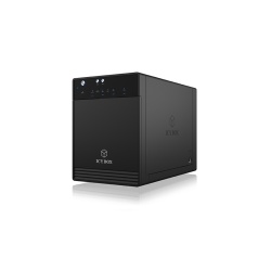ICY BOX IB-3740-C31 HDD/SSD enclosure Black 2.5/3.5