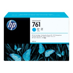 HP 761 400-ml Cyan DesignJet Ink Cartridge