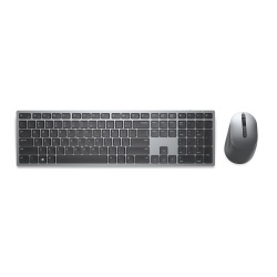 DELL KM7321W keyboard Mouse included RF Wireless + Bluetooth QWERTZ German Grey, Titanium