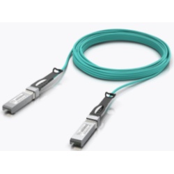 Ubiquiti UACC-AOC-SFP28-10M fibre optic cable Aqua colour