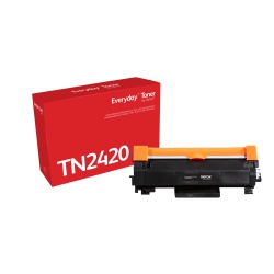 Everyday ™ Mono Toner by Xerox compatible with Brother TN2420, High capacity