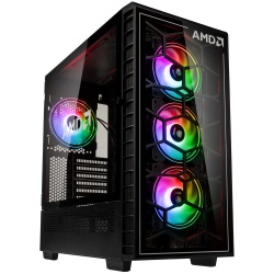 Kolink Observatory Y AMD SE ARGB Midi Tower Black, Transparent