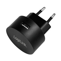 LogiLink USB socket adapter, 1x USB-port for Fast Charging, 10.5W
