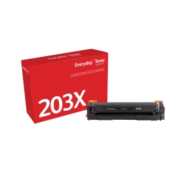 Everyday (TM) Black Toner by Xerox compatible with HP 202X (CF540X/CRG-054HBK)