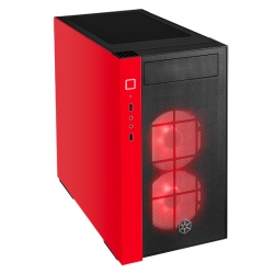 Silverstone RL08 Tower Black, Red