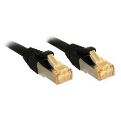 Lindy 47306 networking cable Black 0.5 m Cat7 S/FTP (S-STP)
